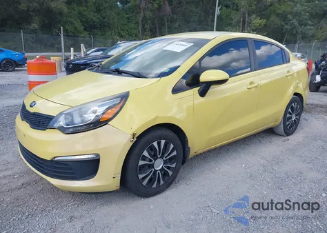 2016 Kia Rio Lx из США, поврежденный, VIN KNADM4A39G6597661
